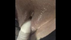 Wet Pussy Tease With Banging Machine