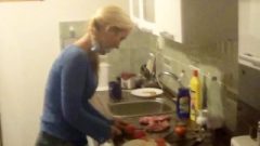 This Busty Amateur Housewife Is Banging Machine